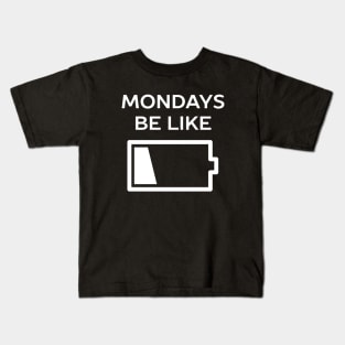 I Hate Mondays Introvert Kids T-Shirt